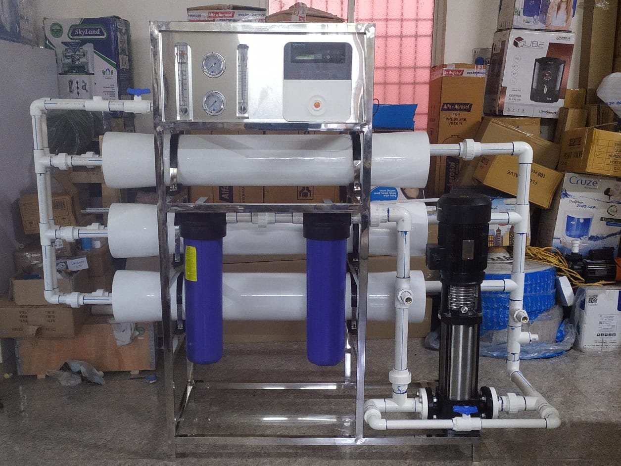 3000LPH INDUSTRIAL WATER PLANT