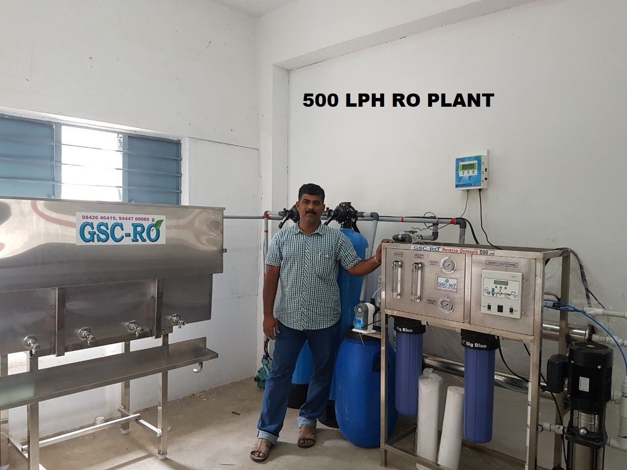 500LPH INDUSTRIAL WATER PLANT image 4