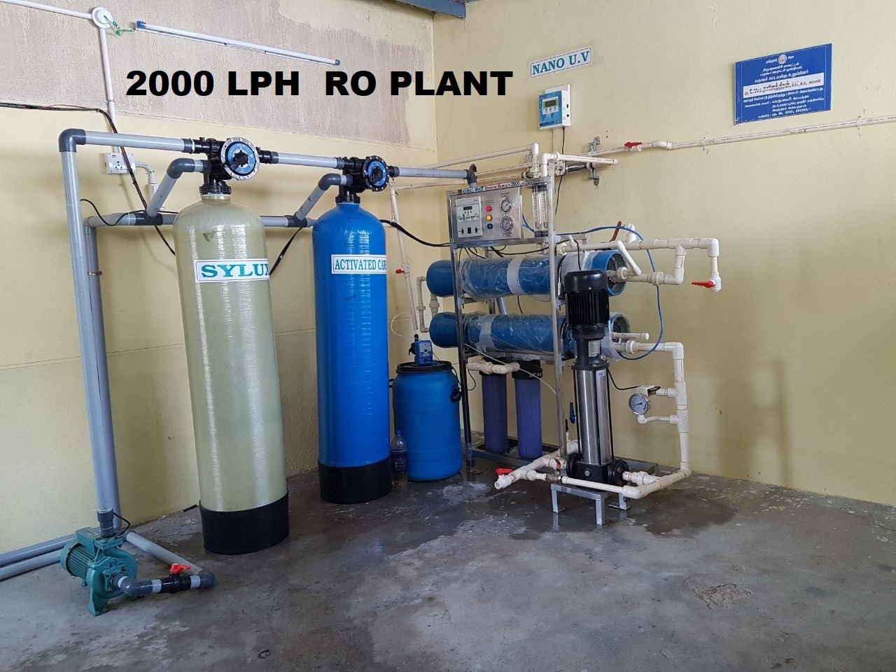 2000LPH INDUSTRIAL WATER PLANT image 2