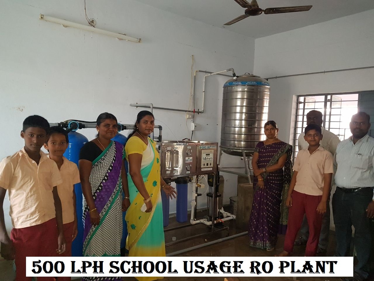500LPH INDUSTRIAL WATER PLANT image 2