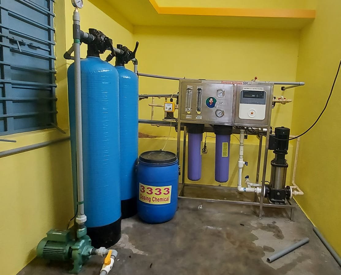 500LPH INDUSTRIAL WATER PLANT image 5