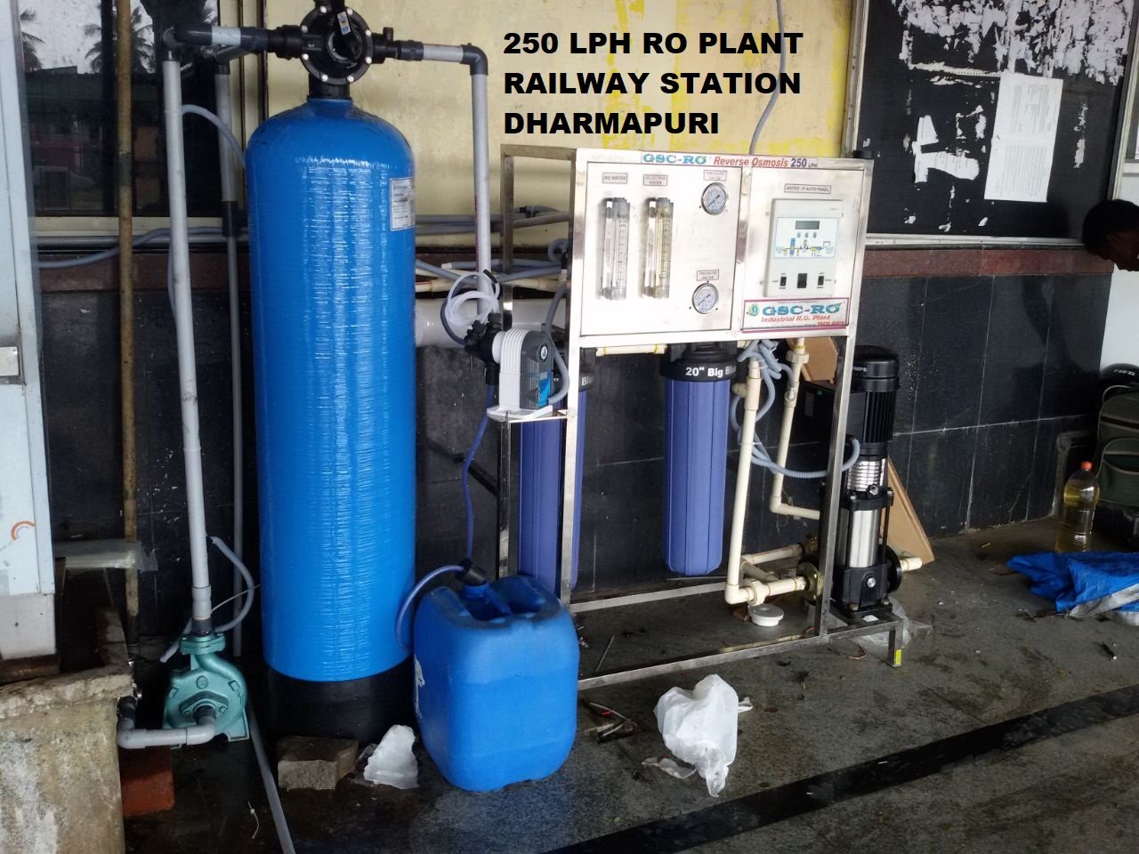 250LPH INDUSTRIAL WATER PLANT image 3