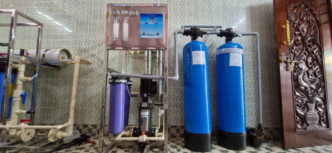500LPH INDUSTRIAL WATER PLANT