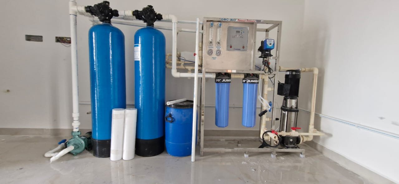1000LPH INDUSTRIAL WATER PLANT